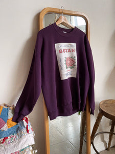 Botan Sweatshirt Eggplant Purple