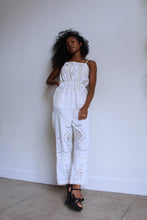 Load image into Gallery viewer, Antique Lace Patchwork Jumpsuit