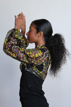 Load image into Gallery viewer, 1960s Paisley Empire Waist Romper