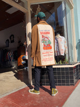 Load image into Gallery viewer, Rice Sack Patchwork Trench Coat