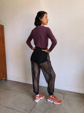 Load image into Gallery viewer, Botan Rice 1970s Plum Long Sleeve Shirt - S