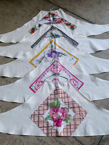 Floral Hankie Halter Tops