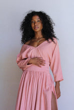 Load image into Gallery viewer, 1980s Bis Gene Ewing Salmon Pink Cotton Set