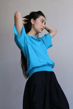 Load image into Gallery viewer, 1980s Turquoise Diane Von Furstenberg Pullover
