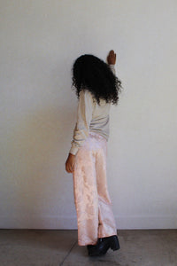 Extra Fancy Long Sleeve Taupe Tee