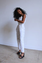 Load image into Gallery viewer, Antique Lace Patchwork Jumpsuit