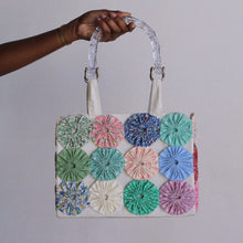 Load image into Gallery viewer, Yo-Yo Quilt Handbag