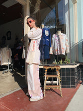 Load image into Gallery viewer, Red Rose Feed Sack Jacket