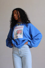 Load image into Gallery viewer, Botan Raglan Sweatshirt Blue