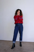 Load image into Gallery viewer, 1990s Ocean Pacific OP Burgundy Hoodie Zip-Up Sweatshirt
