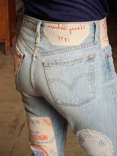 Load image into Gallery viewer, Queen&#39;s Pride Patchwork Levi&#39;s 501