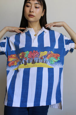 POP Striped Polo Shirt