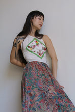 Load image into Gallery viewer, Collage Print Midi Skirt
