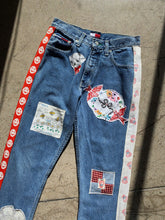 Load image into Gallery viewer, Darling Kitty Patchwork Tommy Jeans