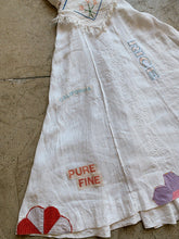 Load image into Gallery viewer, Happy Day Antique Linen Patchwork Dress
