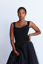 Load image into Gallery viewer, 1980s Tadashi Corset Tulle Gown