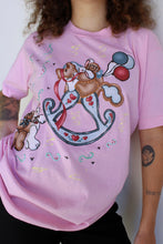 Load image into Gallery viewer, 1980s Pink Puffy Paint Teddy Bear Tee