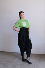 Load image into Gallery viewer, Vintage Lime Green Primary Rose Tee