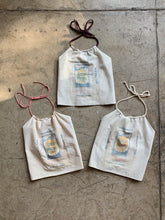 Load image into Gallery viewer, Flour Sack Reversible Halter Tops