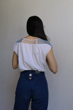 Load image into Gallery viewer, Fishnet Floral Blouse