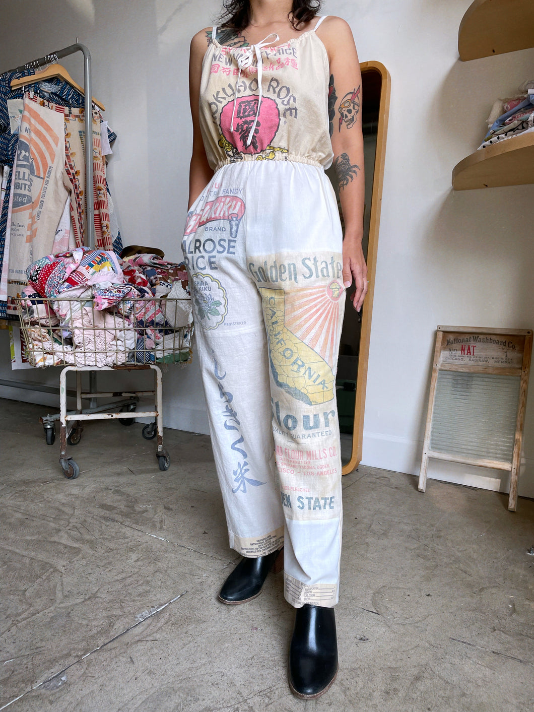 MADE TO ORDER: Kokuho Rose Jumpsuit