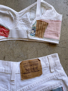 Sunblest Patchwork Levi's Jean Shorts