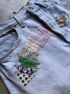Sunny Patchwork Levi's 501
