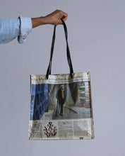 Load image into Gallery viewer, You&#39;re Late 2006 Newspaper Tote