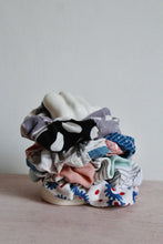 Load image into Gallery viewer, Handmade Vintage Textile Scrunchies