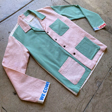 Load image into Gallery viewer, Worldwide Color Block Work Shirt Small