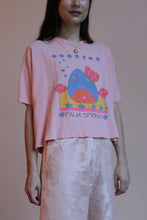 Load image into Gallery viewer, Palm Springs Peach Cropped Tee