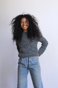 1990s Marbled Mohair Sweater