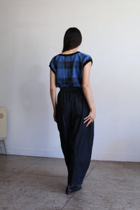 1980s Plaid Pullover