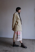 Load image into Gallery viewer, 1970s Butter Yellow Faux Fur Mini Trench