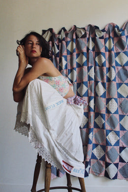 The Edwardian Rex Flour Crochet Lace Skirt