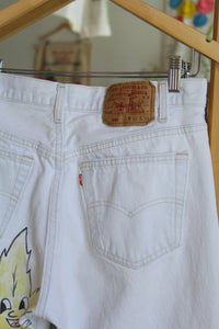 Real Love Painted Levi's 501