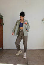 Load image into Gallery viewer, Radiant Alfalfa Sage Grey Zip Up Jacket