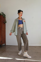 Load image into Gallery viewer, Radiant Alfalfa Sage Grey Zip Up Jacket