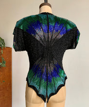 Load image into Gallery viewer, 1980s Oleg Cassini Sequined Top