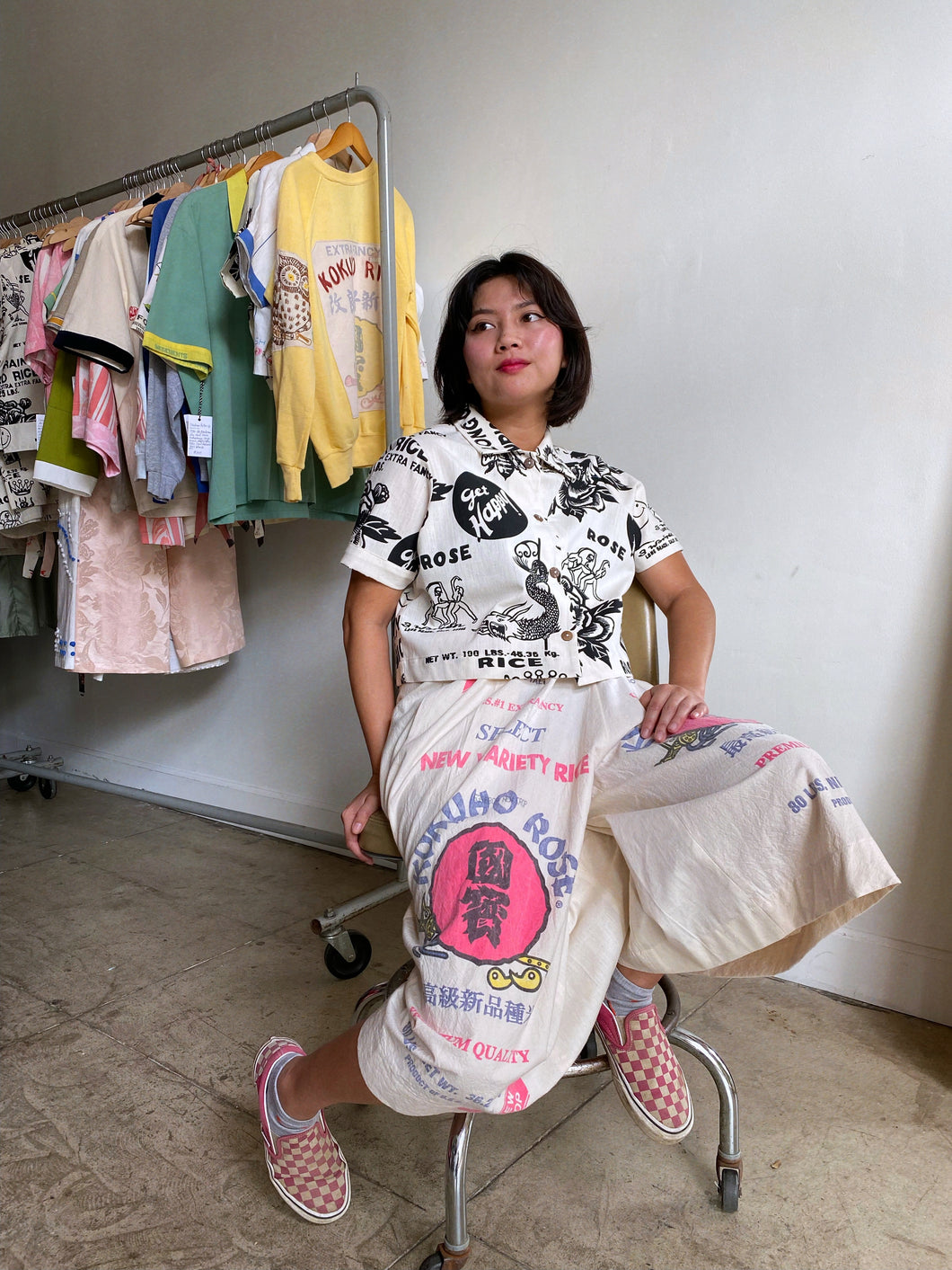 Kokuho Rose Culottes