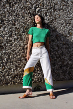 Load image into Gallery viewer, The Antique Color-block Leisure Pants