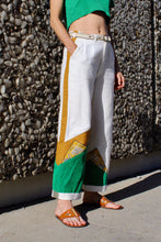 Load image into Gallery viewer, The Antique Color-block Leisure Pants