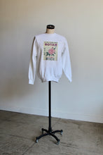 Load image into Gallery viewer, Botan Rice Vintage White Raglan Sweatshirt - L