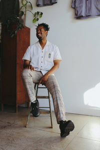 Extra Fancy Friday Rice Sack Button-up