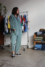 Load image into Gallery viewer, 1980s Sage Green Banana Republic Oversized Jumpsuit