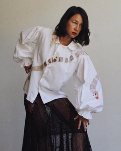 The Serpent Poet Blouse