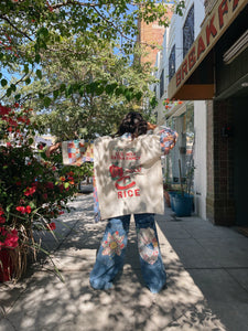 Lucky Rose Quilt Jacket | Medium