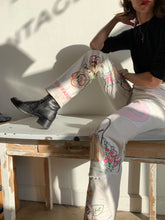 Load image into Gallery viewer, Extra Fancy Patchwork Levi’s 501 Jeans