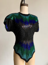 Load image into Gallery viewer, 1980s Oleg Cassini Sequined Top