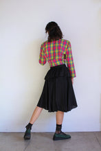 Load image into Gallery viewer, 1990s Hot Pink Plaid Cropped Clueless Jacket